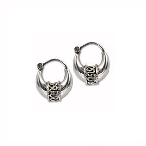 small tribal earrings from india