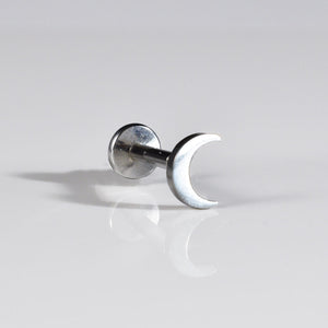 moon labret surgical steel