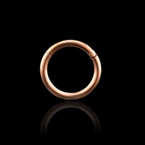 rose gold titanium segment ring 1.6mm