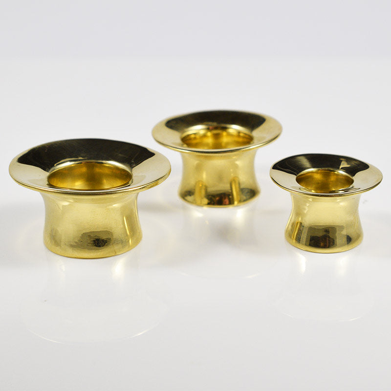 Tribal Brass Ear Tunnels Traditional Mayan Design Arka