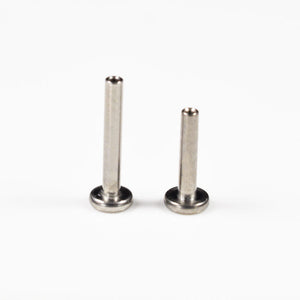 Threadless Piercing Labret in 1.2mm Titanium