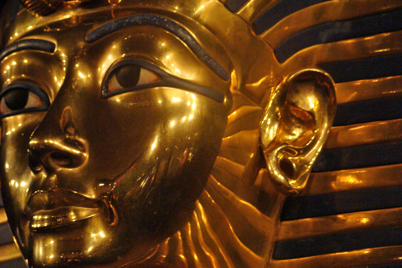stretched ears tutankhamun