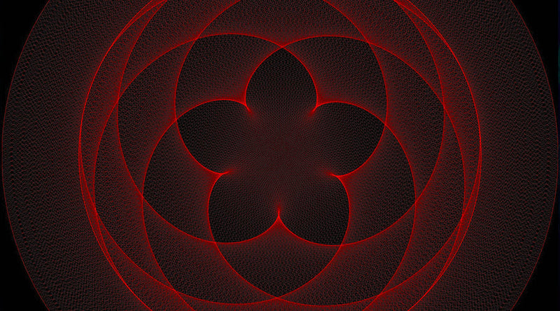 the rose of venus, sacred geometry