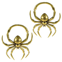 spider earrings for stretched ears