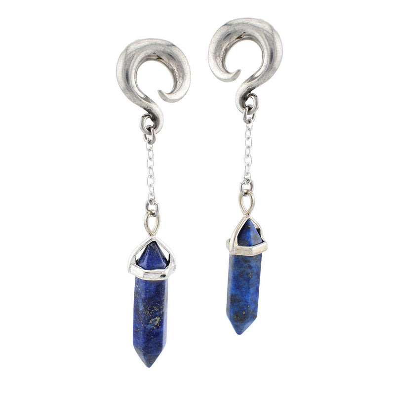 Lapis Lazuli Ear Hangers