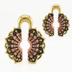 Lotus Mandala Ear Weights