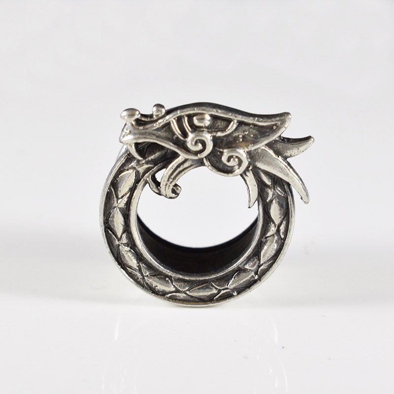 Jörmungandr Dragon Ear Tunnels Viking Design