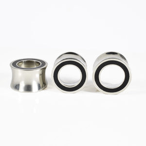 Ear Tunnels with Black Rim