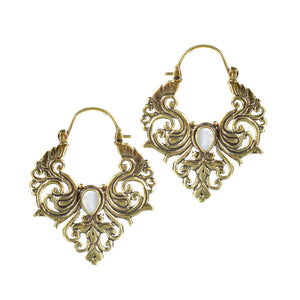 'Katiasa' Bali Earrings with Mother of Pearl