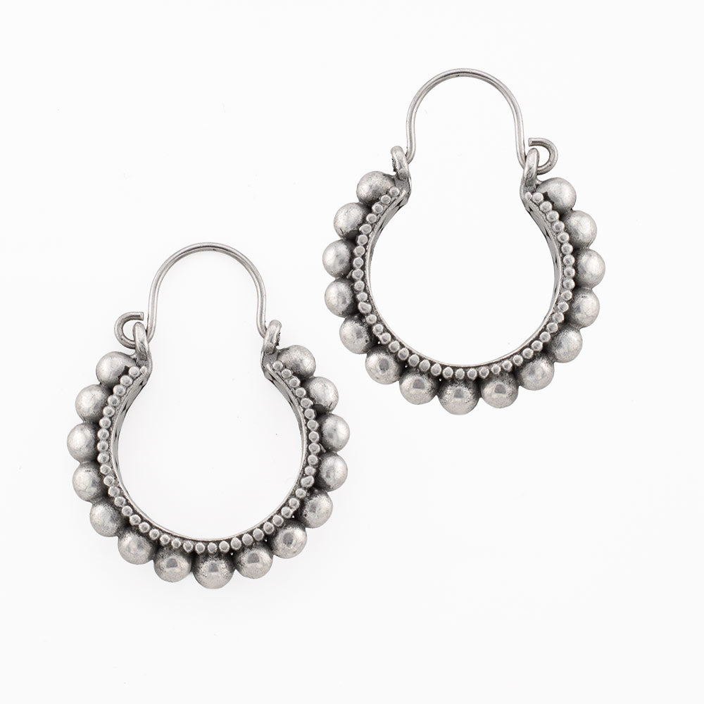 Tribal Hoop Earrings 'Kantara'