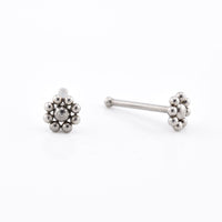 Beaded Flower Nose Stud