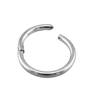 Titanium Nose Clicker Ring High Polish