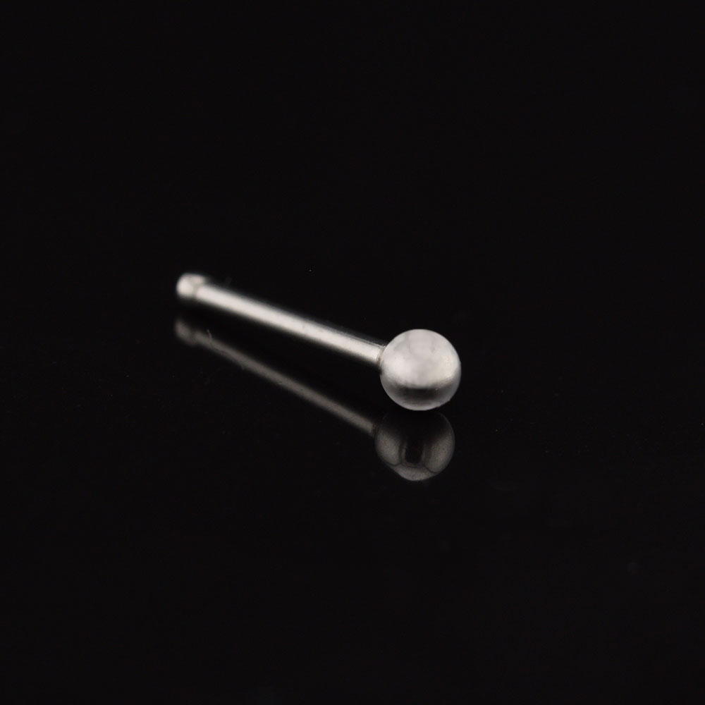 surgical steel nose stud