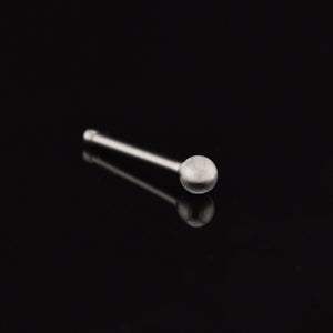 surgical steel nose stud