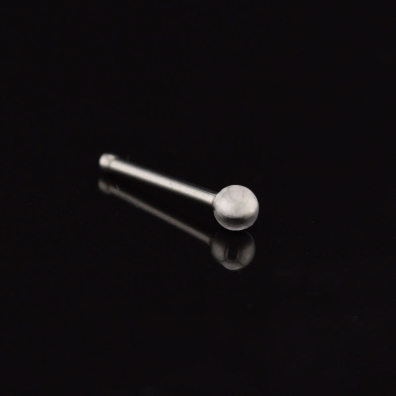 surgical steel nose stud
