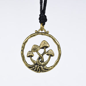mushroom necklace