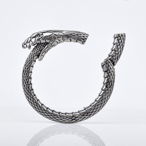 Ouroboros Snake Hoop Ear Weights