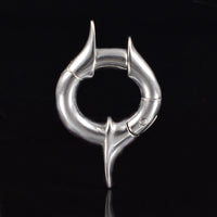 techno punk industrial ear hanger weights
