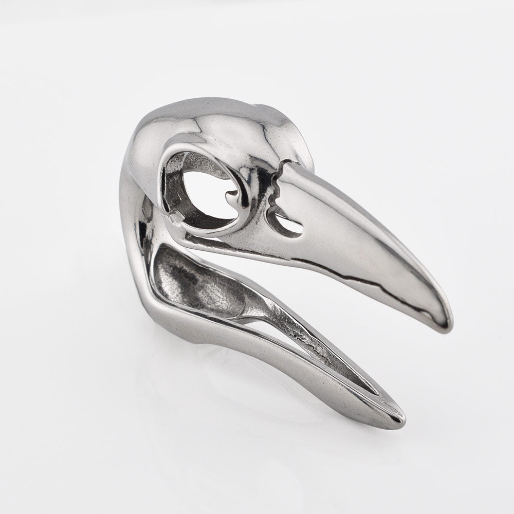 Brid skull ear weight for wearing in stretched ears of over 10mm