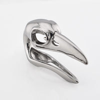Brid skull ear weight for wearing in stretched ears of over 10mm