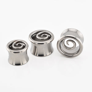 spiral flesh tunnels