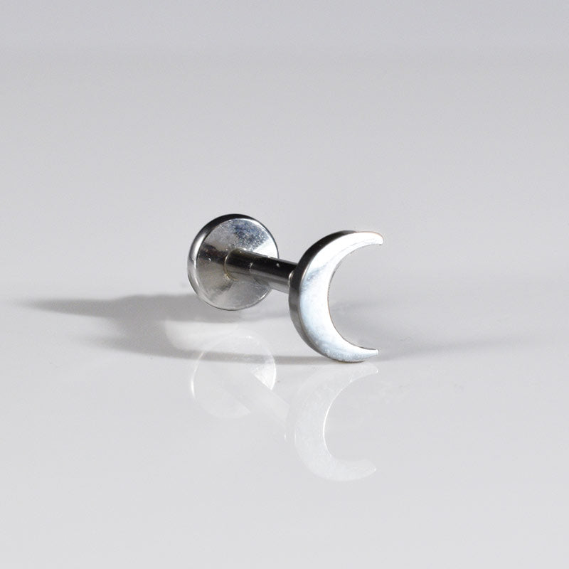 moon labret surgical steel