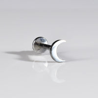moon labret surgical steel