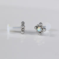 BioFlex Opal Labret With Beading