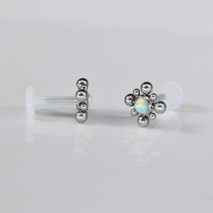 BioFlex Opal Labret With Beading