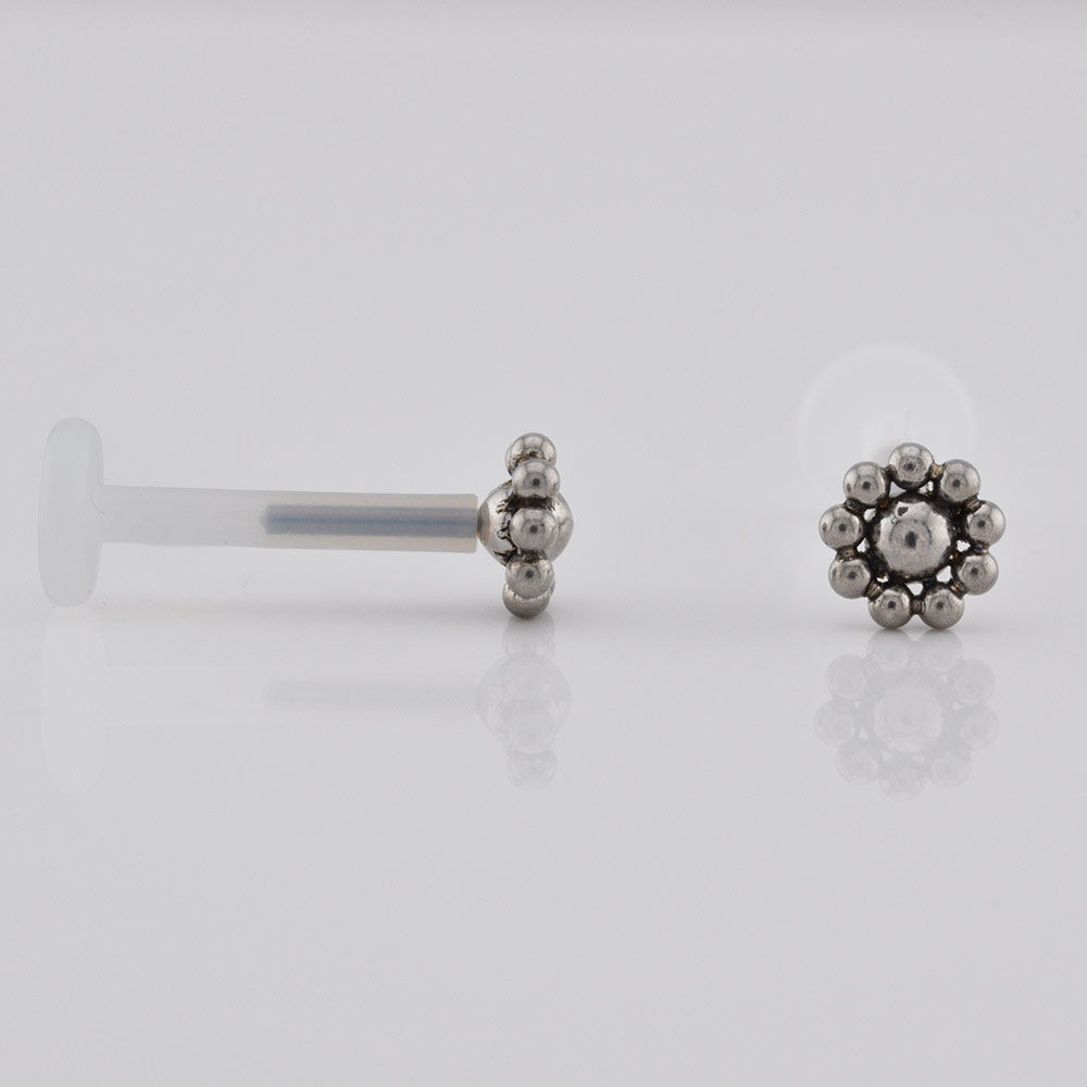 BioFlex Labret with Tribal Dots