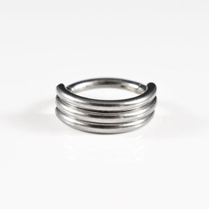 Clicker Ring with Triple Bands