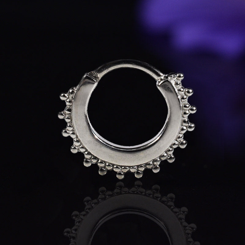 multipurpose clicker ring with tribal dots