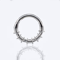 barbed wire segment ring