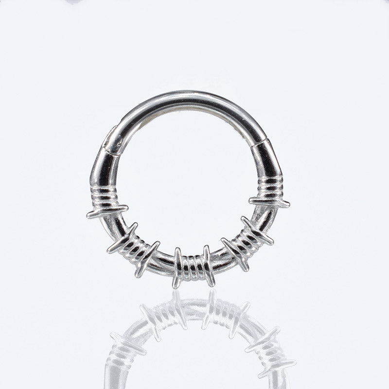 barbed wire segment ring