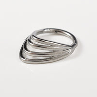 Quad V septum segment clicker ring