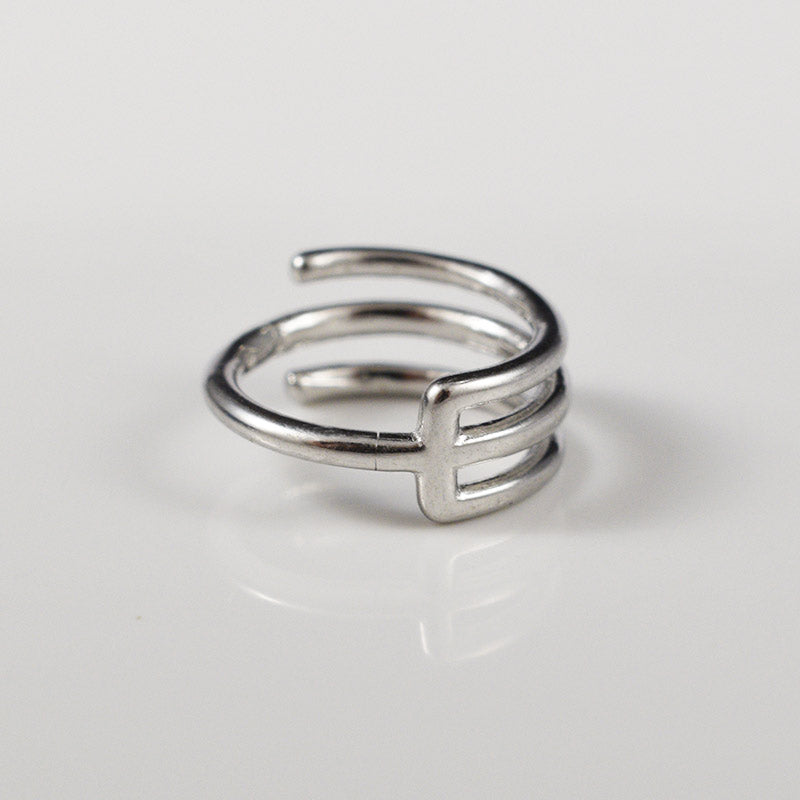 Triple Hoop Clicker RIng