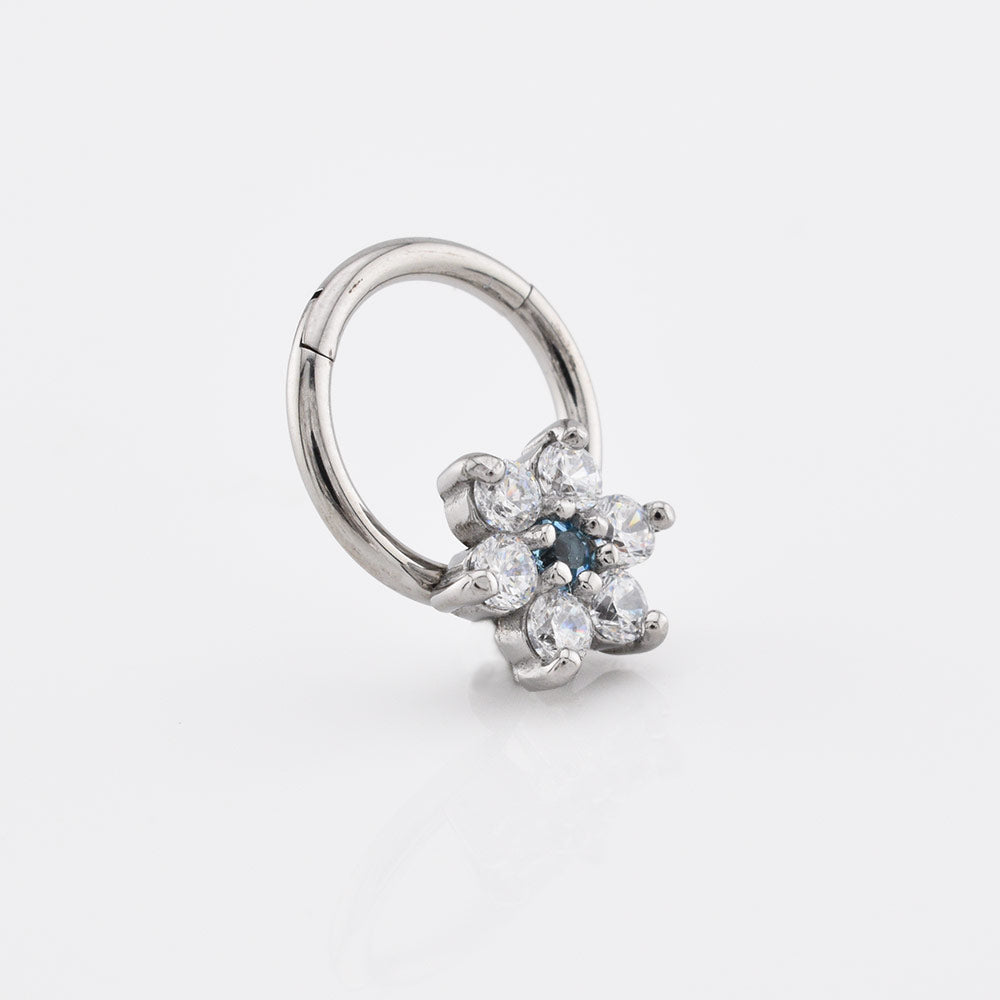 Flower Cluster Hinged Segment Ring