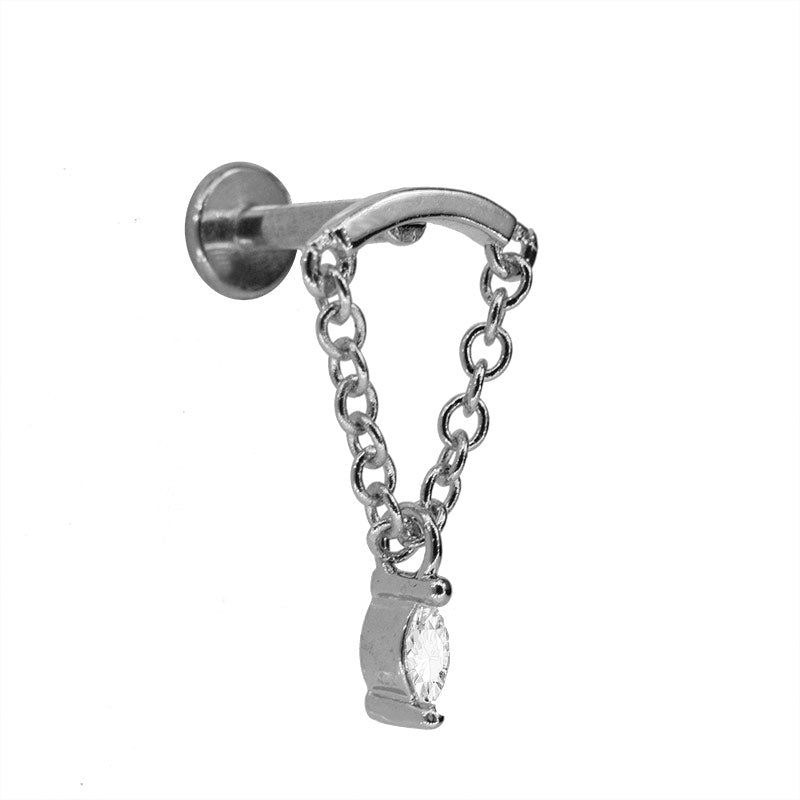 Hidden Helix with Dangling Gem