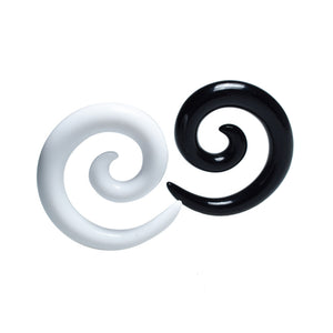 Black or White Ear Spiral