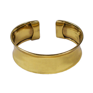 Tribal Brass Cuff Bangle