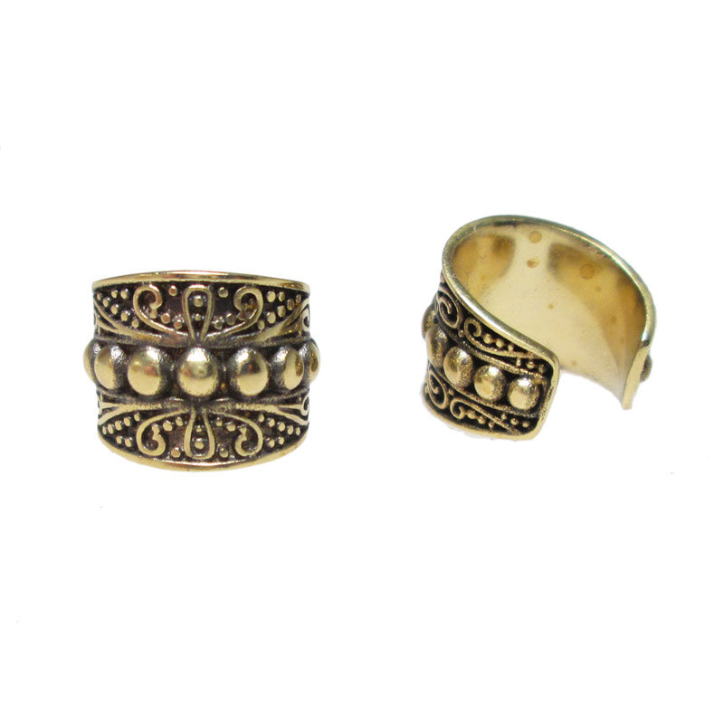 Tribal Brass Ear Cuff