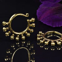Miao ear weights in brass