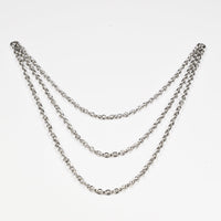 Triple Connecting Chain for Ear Piercings