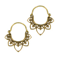 Small Heart Mandala Earrings