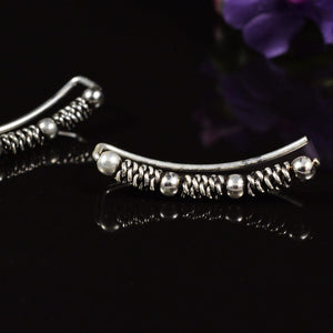 Ear Crawler in Silver from Bali