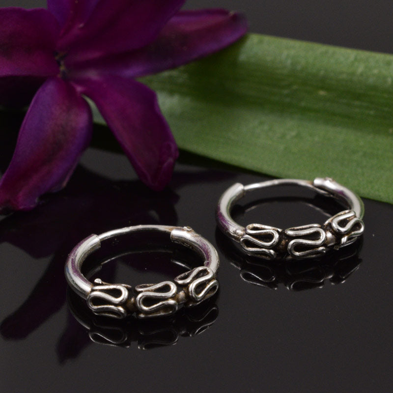 Bali Hoop Earrings Sirano