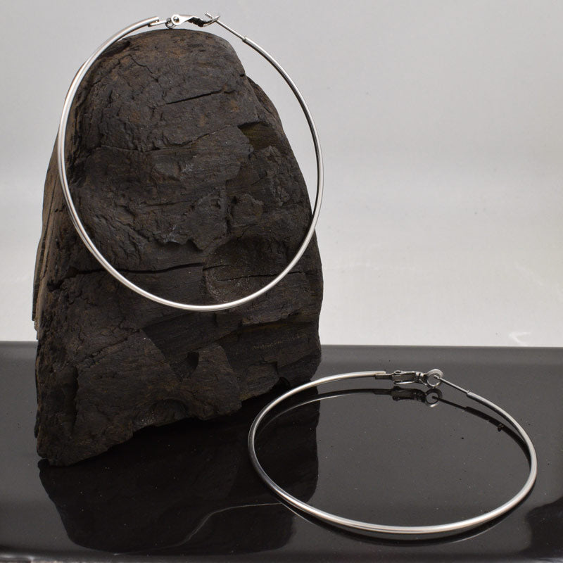 Large Hoop Earrings 