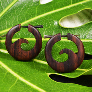 Wooden Earrings 
