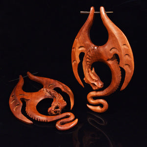 wooden dragon earrings skyrim 