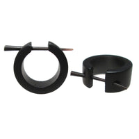 Huggies Style Wooden Stick Earrings